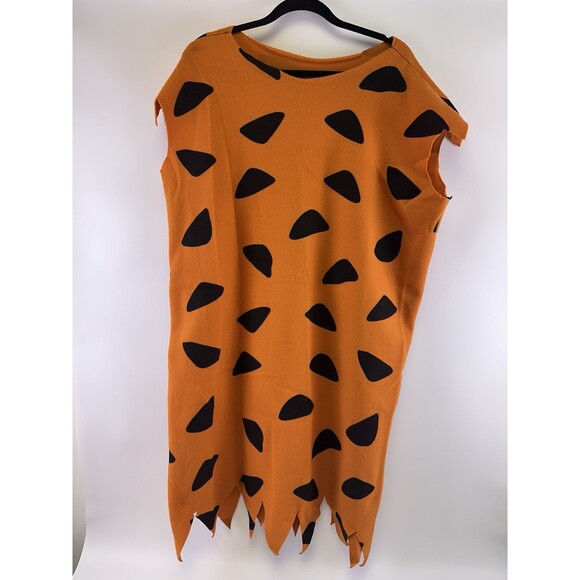 Rubies Fred Flintstone Costume Tunic Tie One Size Adult - Picture 6 of 11